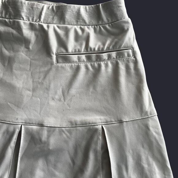 White nike golf dri-fit tennis mini skirt - Picture 6 of 7